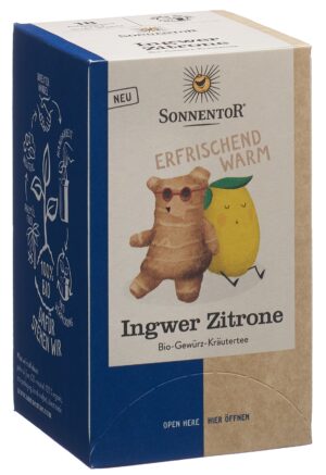 SONNENTOR Ingwer Zitronen Tee BIO       Btl 18 Stk