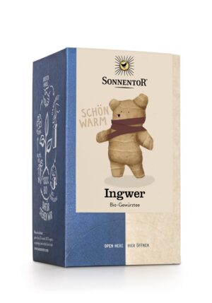 SONNENTOR Ingwer Tee BIO                Btl 18 Stk