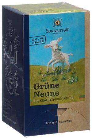 SONNENTOR Grüne Neune Tee BIO           Btl 18 Stk