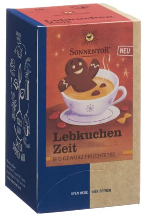 SONNENTOR Lebkuchen Zeit Tee BIO        Btl 18 Stk