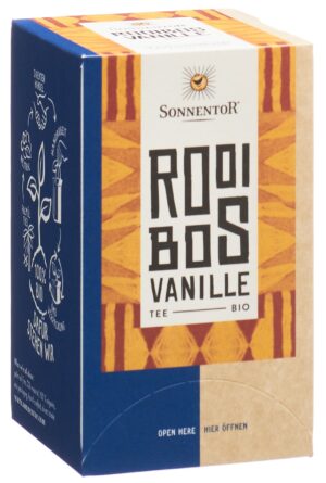 SONNENTOR Rooibos Vanille Tee BIO       Btl 18 Stk
