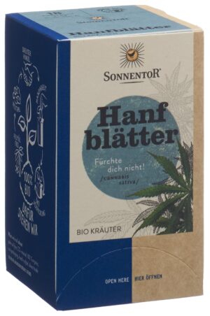 SONNENTOR Hanfblätter Tees BIO          Btl 18 Stk