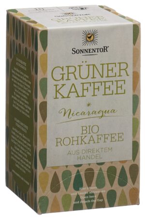 SONNENTOR Grüner Kaffee BIO             Btl 18 Stk