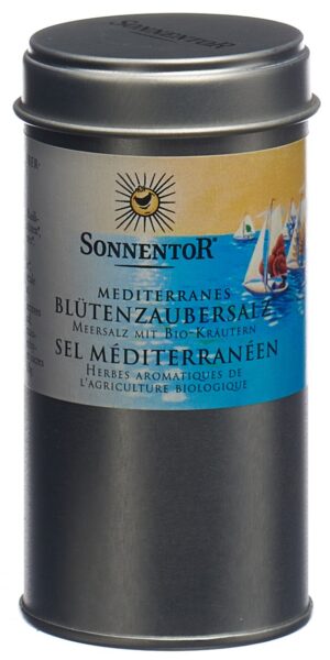 SONNENTOR Mediter Blütenzaubersalz BStreudose 90 g