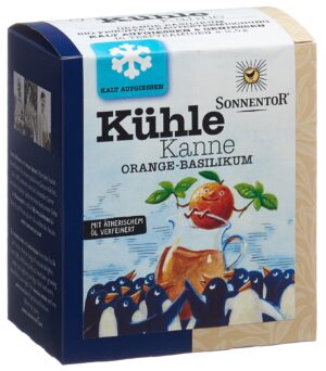 SONNENTOR Kühle Kanne Teepyr Oran-Basi BBtl 16 Stk