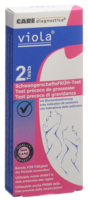 VIOLA Schwangerschaftsfrühtest Duo           2 Stk