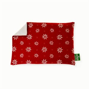 HIMMELGRUN Kirschkernkissen 30x20cm Edelweiss  Btl