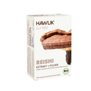 HAWLIK Reishi Extrakt + Pulver Kaps         60 Stk