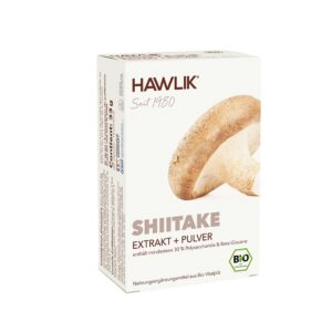HAWLIK Shiitake Extrakt + Pulver Kaps       60 Stk