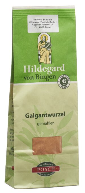 HILDEGARD POSCH Galgantwurzel gemahlen       100 g