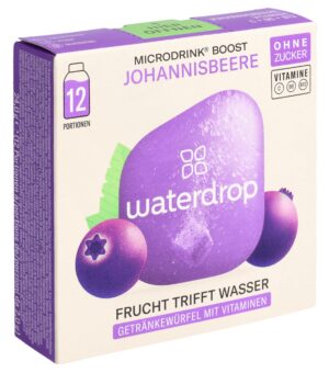 WATERDROP Johannisbeere oZ                Box 24 g