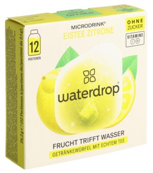 WATERDROP Eistee Zitrone oZ           Box 25.200 g