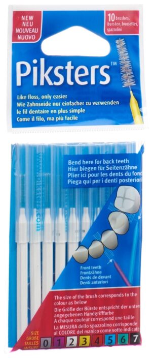 PIKSTERS Interdentalbürstchen 2             10 Stk