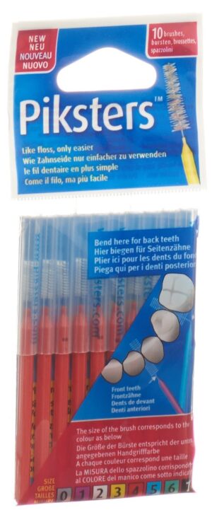 PIKSTERS Interdentalbürstchen 4             10 Stk