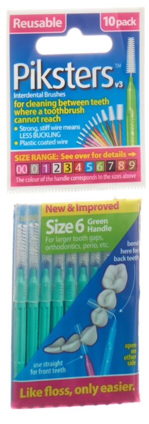 PIKSTERS Interdentalbürstchen 6             10 Stk
