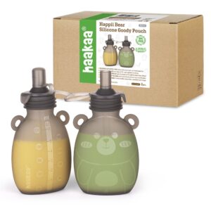 HAAKAA Quetschies Happy Bear                 2 Stk