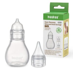 HAAKAA Nasensauger Easy-Squeezy 2 Aufsätze   2 Stk