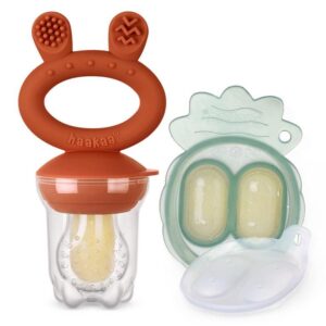 HAAKAA Freeze-N-Feed Fruchts Set Mini rot    2 Stk