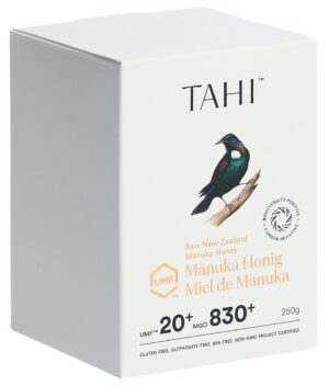 TAHI Manuka Honig UMF 20+ MGO 830+ D/f  Topf 250 g