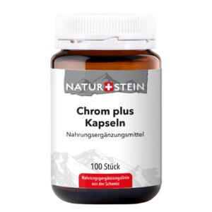 NATURSTEIN Chrom plus Kaps          Glasfl 100 Stk