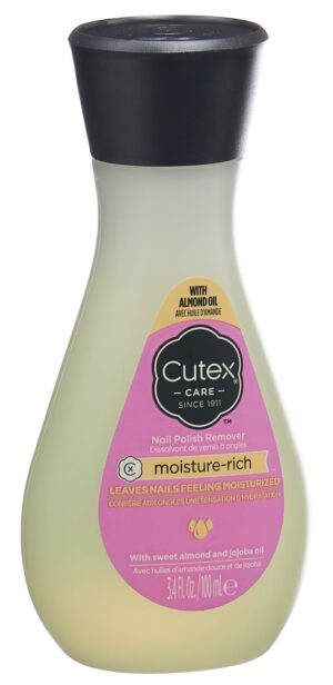 CUTEX Nail Polish Remover Moisture Rich  Fl 100 ml