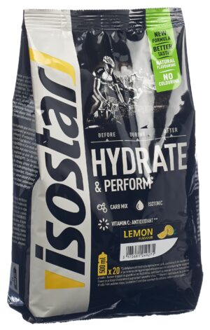 ISOSTAR Hydrate & Perform Plv Lemon      Btl 800 g
