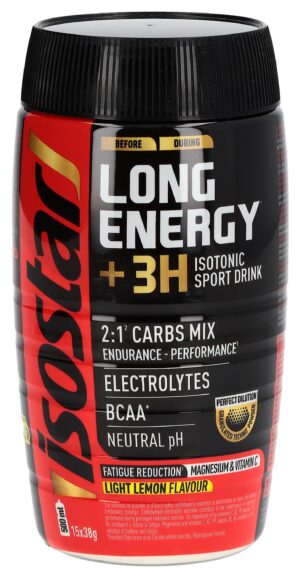 ISOSTAR Long Energy Power Lemon 570 g