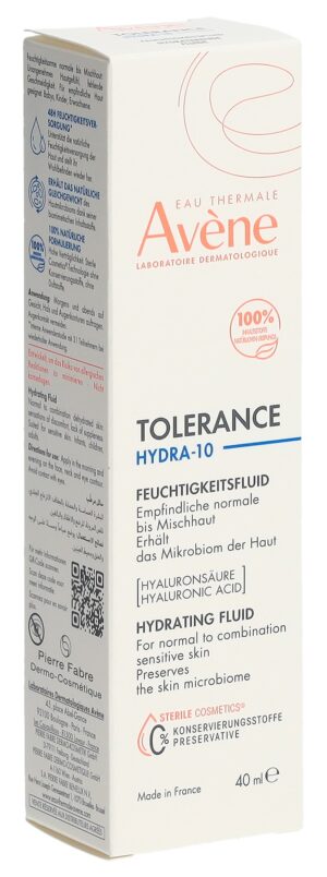 AVENE Tolér Hydra-10 Feuchtigkeitsflu     Tb 40 ml