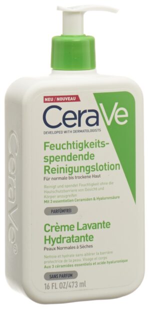 CERAVE Feuchtigkeitsspendende ReinigungDisp 473 ml