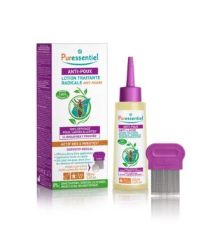 PURESSENTIEL Anti-Läuse Lotion mit Kamm     100 ml