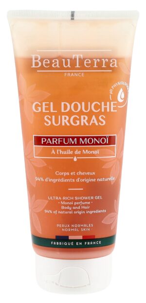 BEAUTERRA Duschgel reichhaltig Monoi     Tb 200 ml