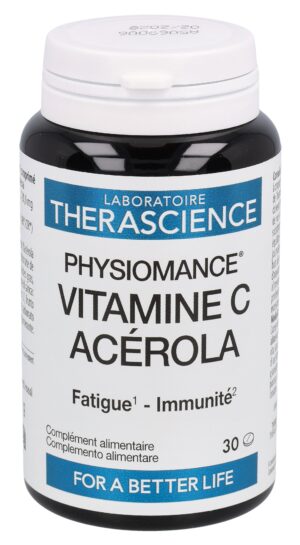 PHYSIOMANCE vitamine C acérola Kautabl Fl 30 Stk