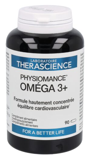 PHYSIOMANCE oméga 3+ Kaps Fl 90 Stk