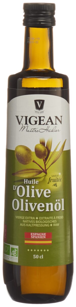 VIGEAN Huile d'Olive Fruit Espagne          500 ml