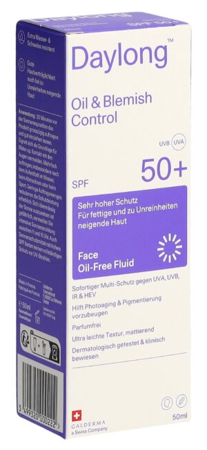 DAYLONG Oil&Blem Contr Oil-Free Flu SPF50+Tb 50 ml