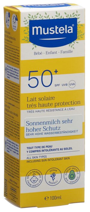MUSTELA Sonnenschutz Sonnenmilch LSF50+  Tb 100 ml