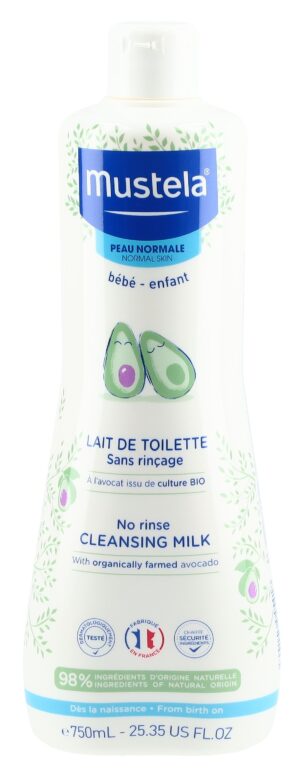MUSTELA Reinigungsmilch normale Haut     Fl 750 ml