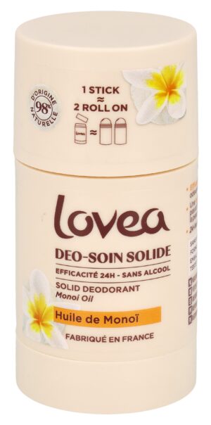 LOVEA festes Deo Monoïöl                Stick 50 g