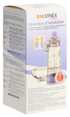 BIOSYNEX Inhalationshilfe 9Mt-6J