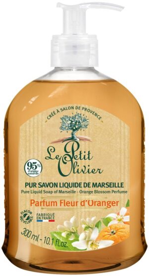 LE PETIT OLIVIER savon liquide fleur orang  300 ml