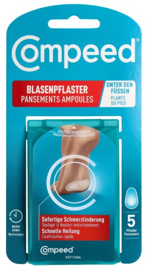 COMPEED Blasenpflaster unter den Füssen Box 5 Stk