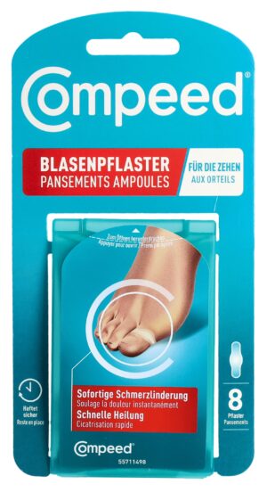 COMPEED Blasenpflaster Zehen Box 8 Stk