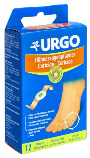 URGO Hühneraugenpflaster mit Salicylsäure 12 Stk