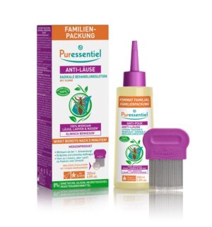 PURESSENTIEL Anti-Läuse Lotion mit Kamm     200 ml