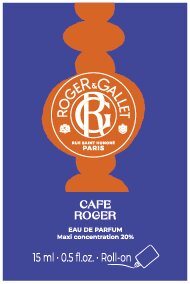 ROGER GALLET Cafe Roger EDP          Roll-on 15 ml