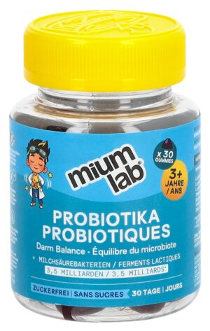 MIUMLAB Kids Gummies Probiotika          Ds 30 Stk