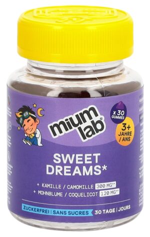 MIUMLAB Kids Gummies Sweet Dreams        Ds 30 Stk
