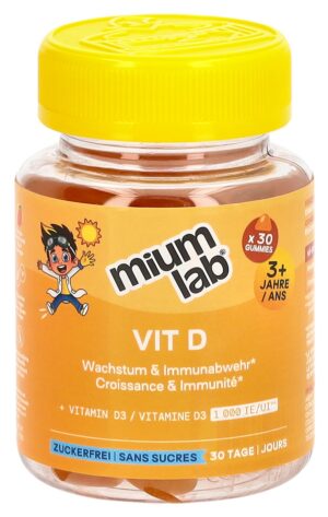 MIUMLAB Kids Gummies Vit D               Ds 30 Stk