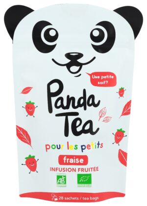 PANDA TEA Kräutertee Kids Erdbeere Btl 28 Stk