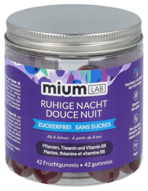 MIUMLAB Gummies Ruhige Nacht             Ds 42 Stk